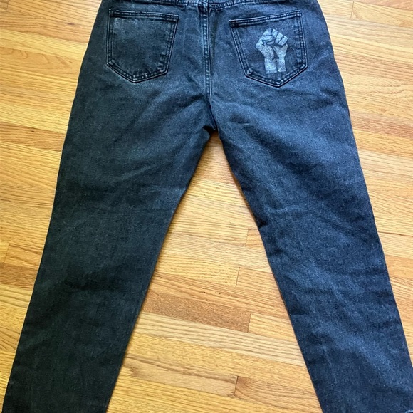 Black Ripped Jeans - Picture 2 of 2